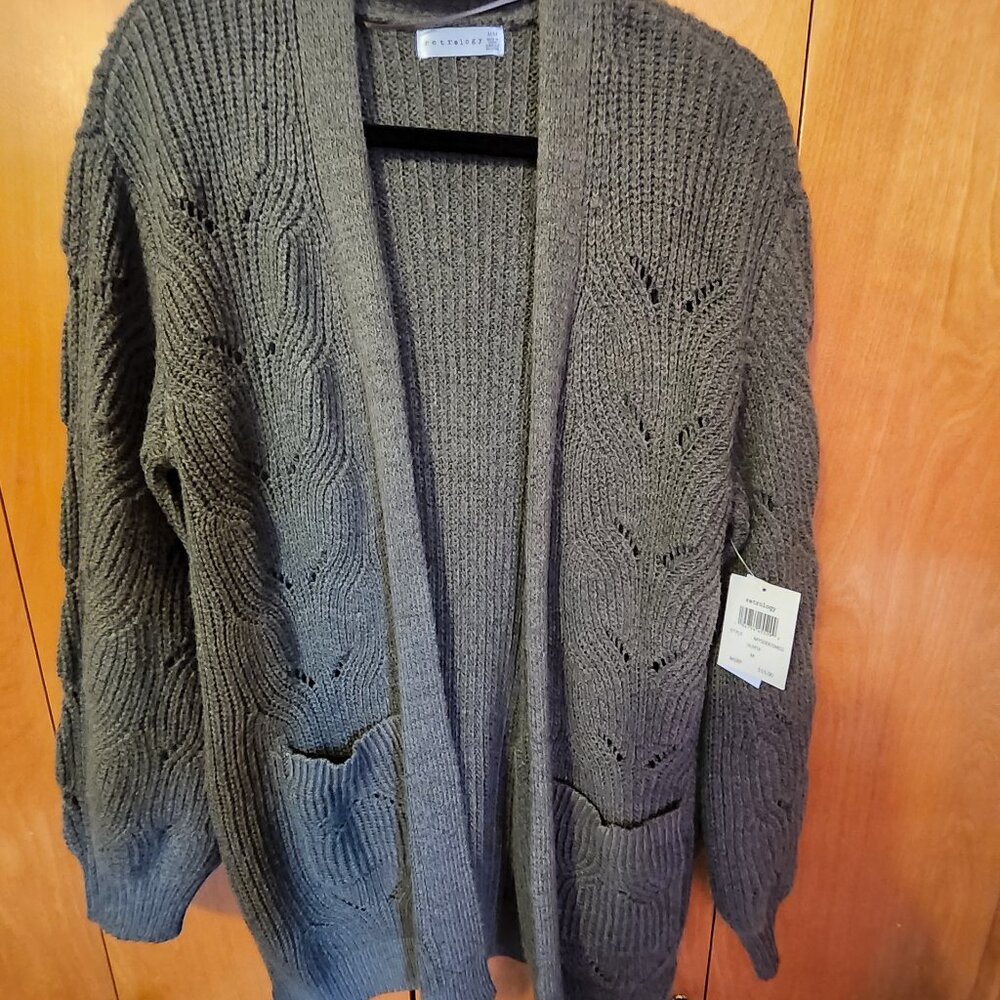 Gray sweater